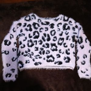 Wild Fable pink leopard sweater